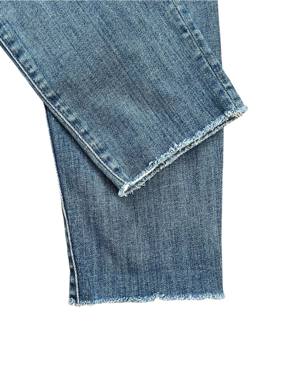 MOTHER The Stunner Ankle Fray Graffiti Girl Jeans Size 27 - Picture 14 of 16